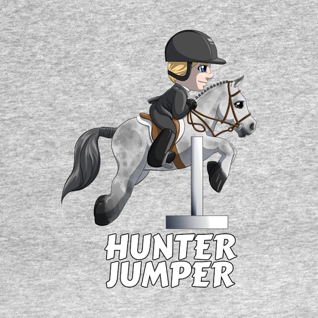 Cute Little Hunter Jumper Rider by lizstaley